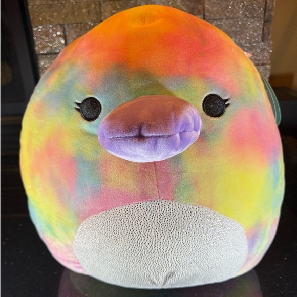 Squishmallows 14” Brindall the Platypus Colorful Plush Pet Toy Kids Plush - Picture 2 of 12